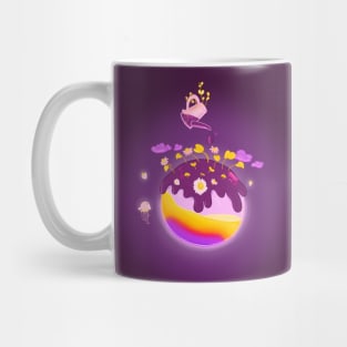 flower planet Mug